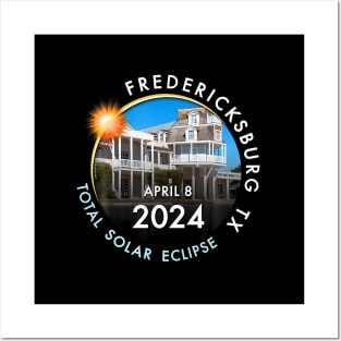 2024 Total Solar Eclipse Totality Fredericksburg Texas 26 Posters and Art